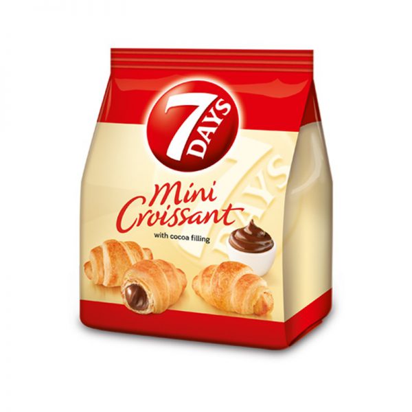 7 Days Mini Croissant Bags Chocolate 185g